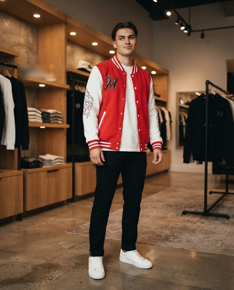 Varsity jackets by Mozes Design