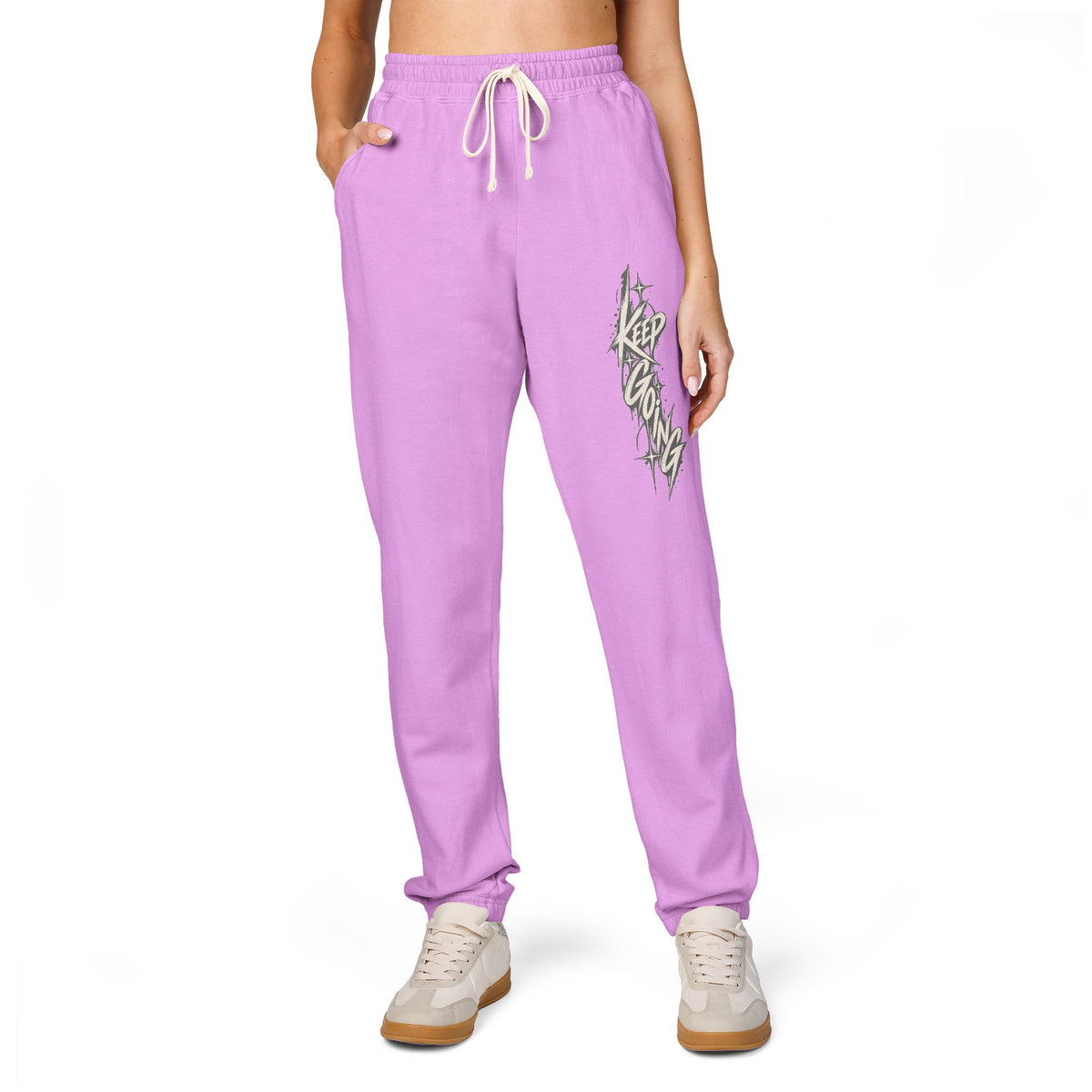 Garment-Dyed Fleece Sweatpants – Vintage Streetwear