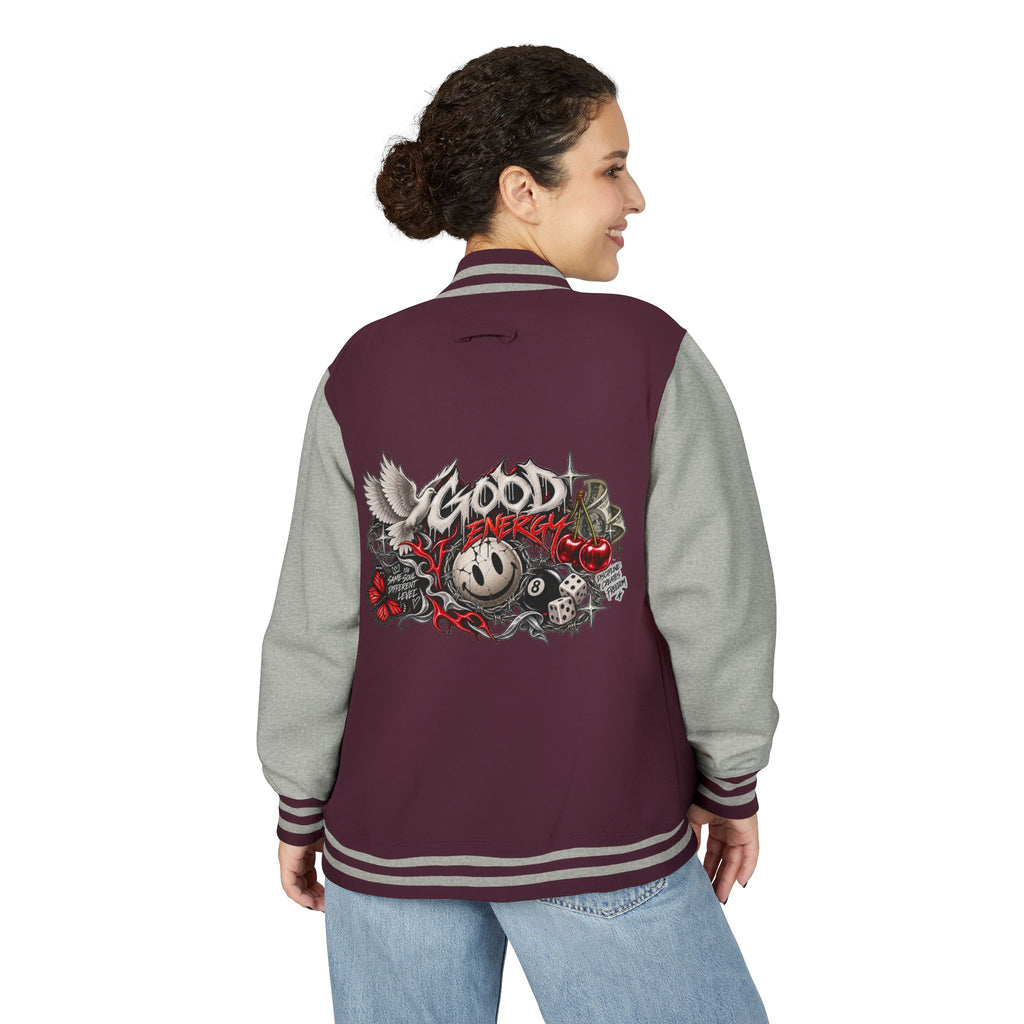 Good Energy Letterman Jacket – Retro Skate