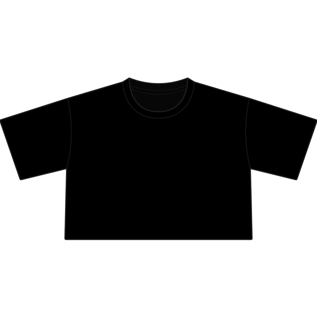 Women's Classic Crop Tee — Minimal Casual Cropped Top