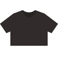 Women's Stonewash Cropped Tee — Vintage Gray Crop T-Shirt