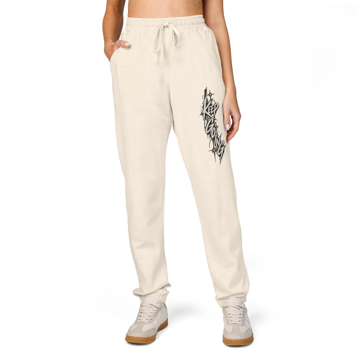 Garment-Dyed Fleece Sweatpants – Vintage Streetwear