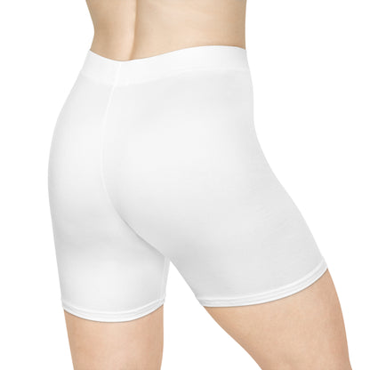 Women's Biker Shorts — All-Over Print Athletic Cycling Shorts