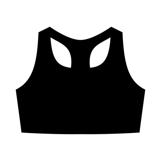 Women's Active Bra Top - Racerback Sports Bra for Workout & Everyday Wear