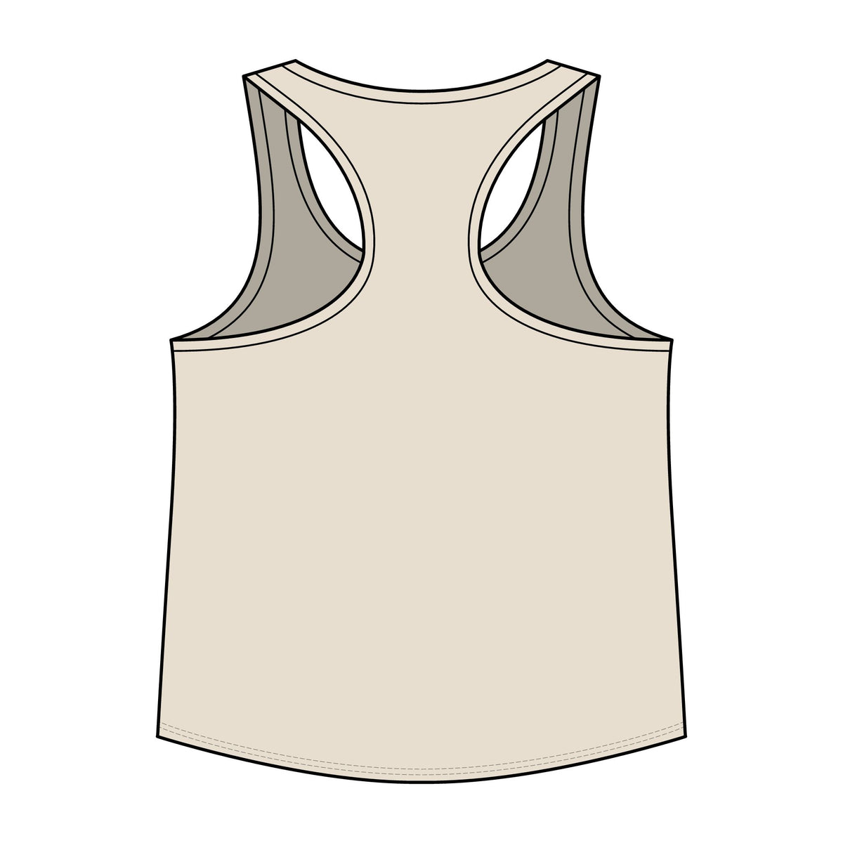 Women’s Maple Active Blend Racerback Tank – Lightweight Athletic Tank Top