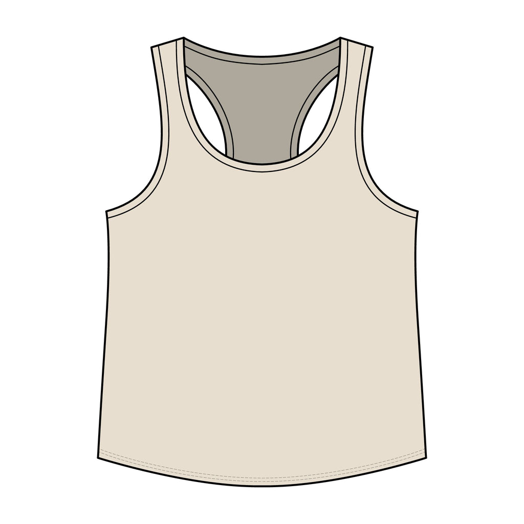 Women’s Maple Active Blend Racerback Tank – Lightweight Athletic Tank Top
