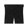 Women's Black Biker Shorts — High‑Waist Activewear