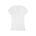 Deep V-Neck Women's Tee — Slim Jersey Short Sleeve