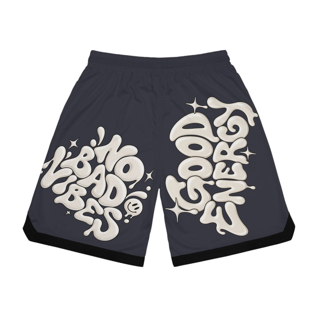 Basketball Shorts — No Limits "Good Energy" Streetwear — product photo 2 of 4 | madeyourmark