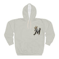 Crowned 'M' Signature Hoodie — Minimal Monogram Pullover