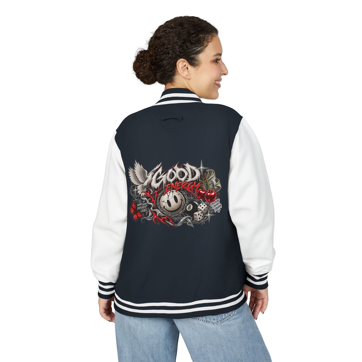 Good Energy Letterman Jacket – Retro Skate
