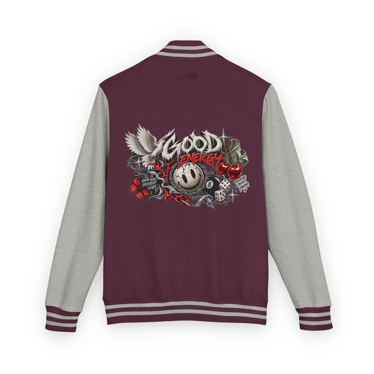 Good Energy Letterman Jacket – Retro Skate