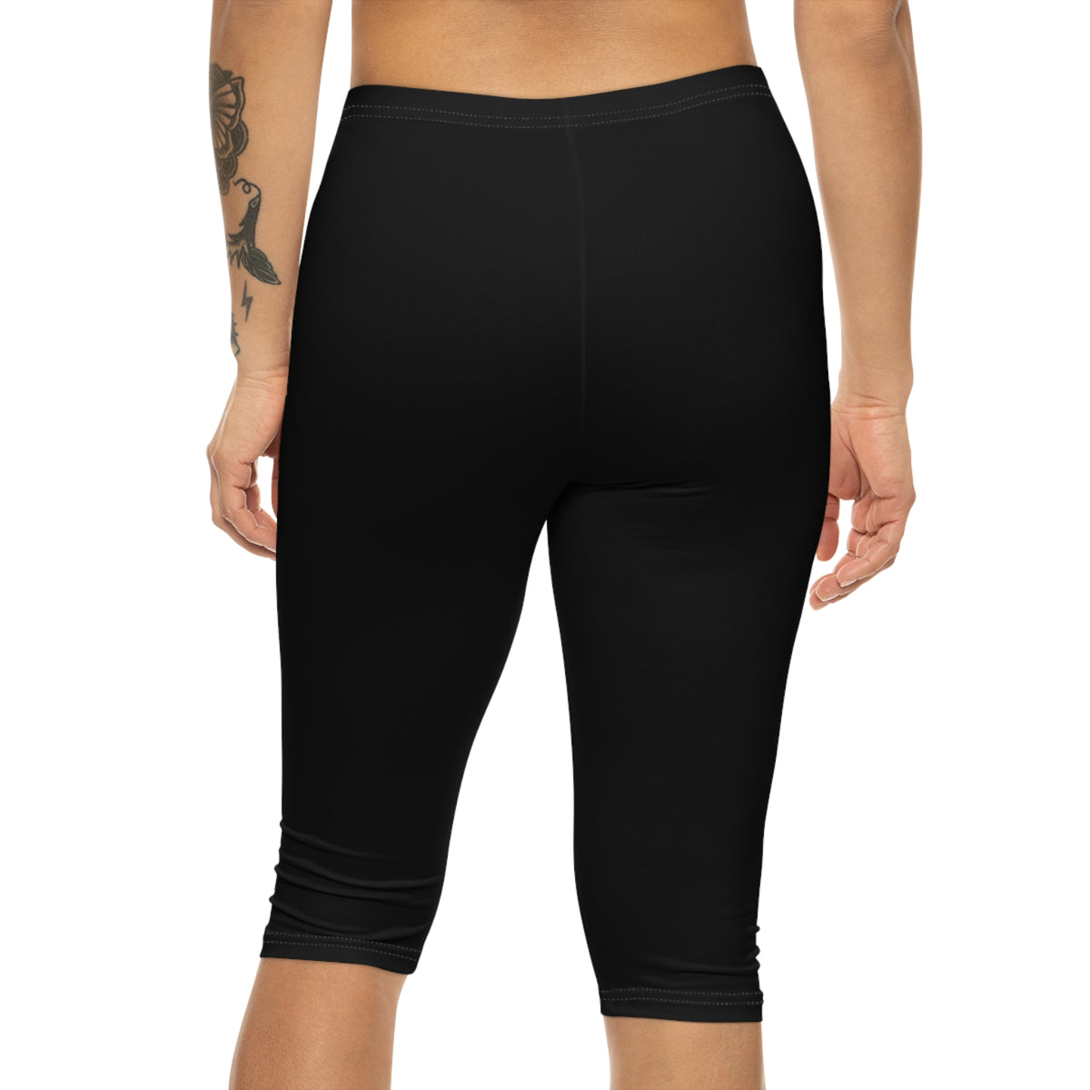Black Capri Leggings — Women's Comfortable Everyday Activewear