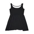 Black Skater Dress – Classic Women's A-Line Summer Dress