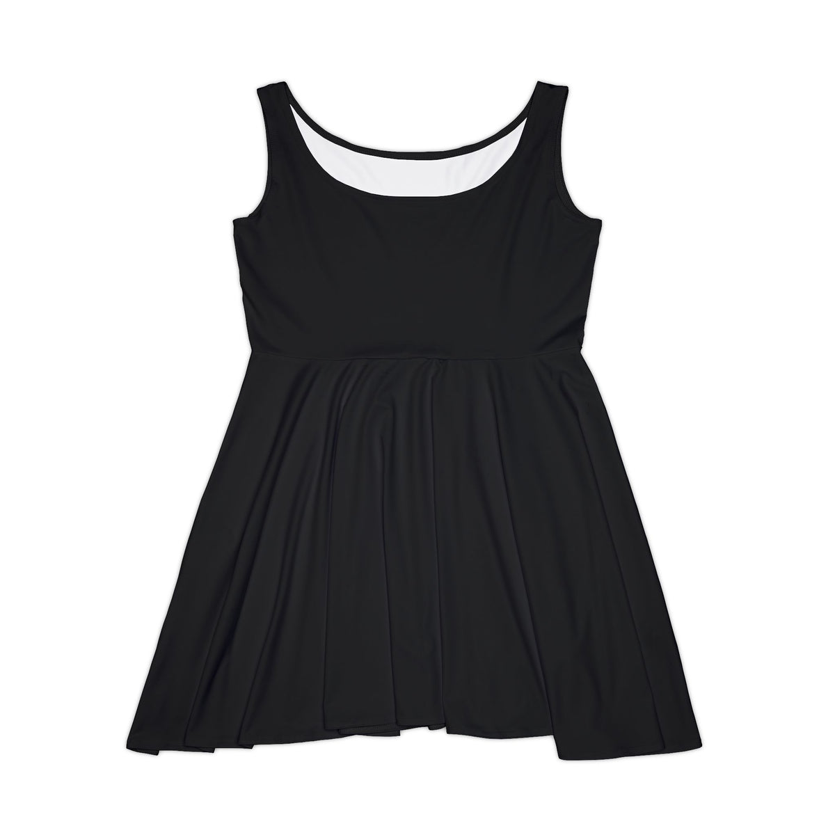 Black Skater Dress – Classic Women's A-Line Summer Dress