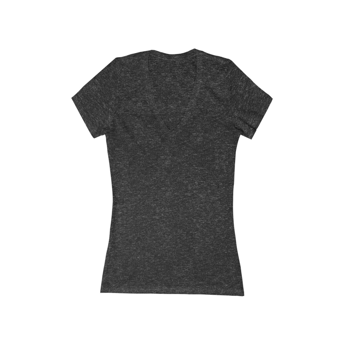 Deep V-Neck Women's Tee — Slim Jersey Short Sleeve