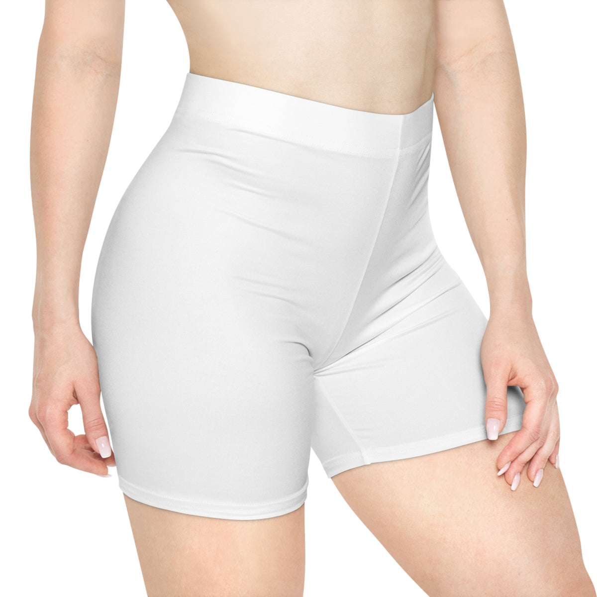 Women's Biker Shorts — All-Over Print Athletic Cycling Shorts