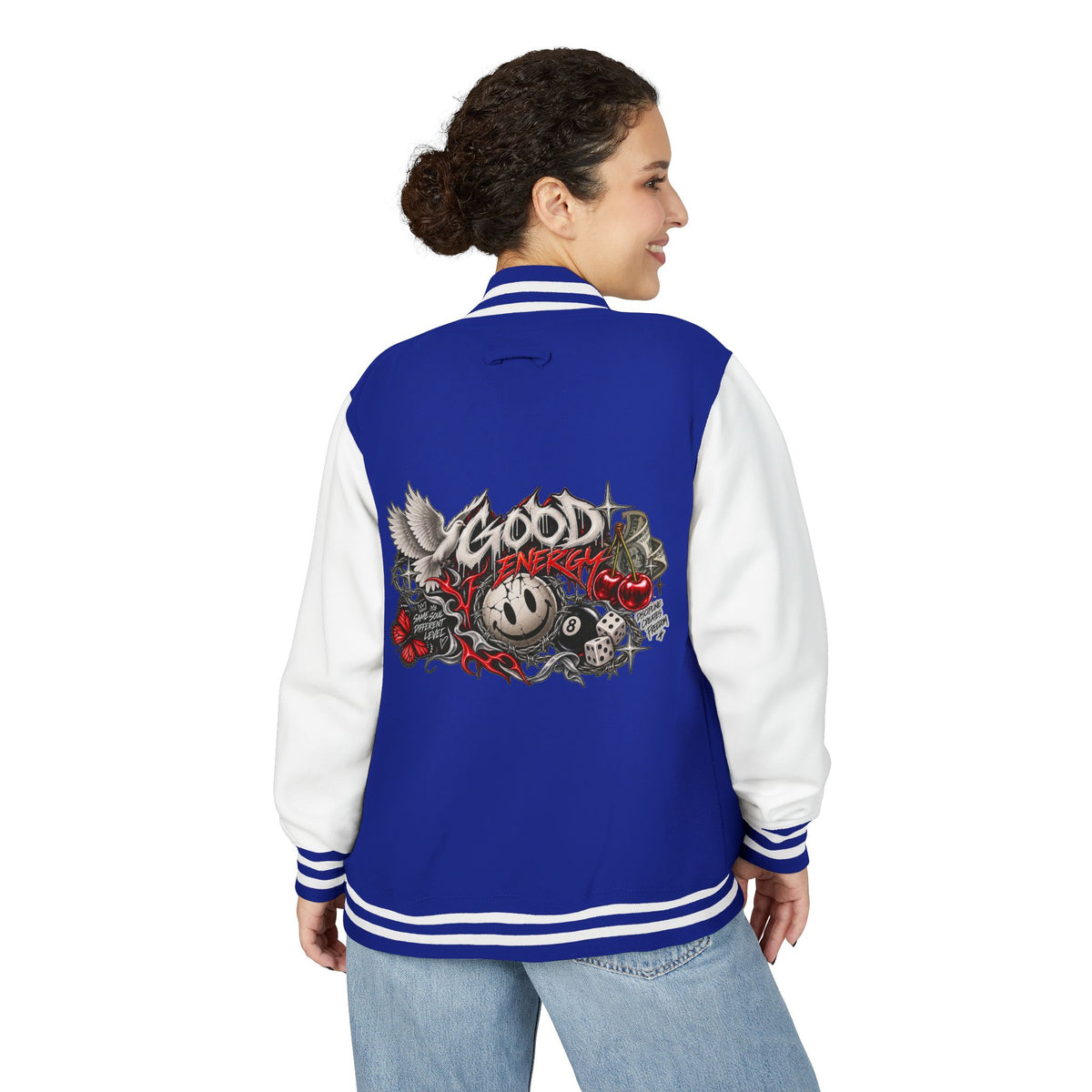 Good Energy Letterman Jacket – Retro Skate
