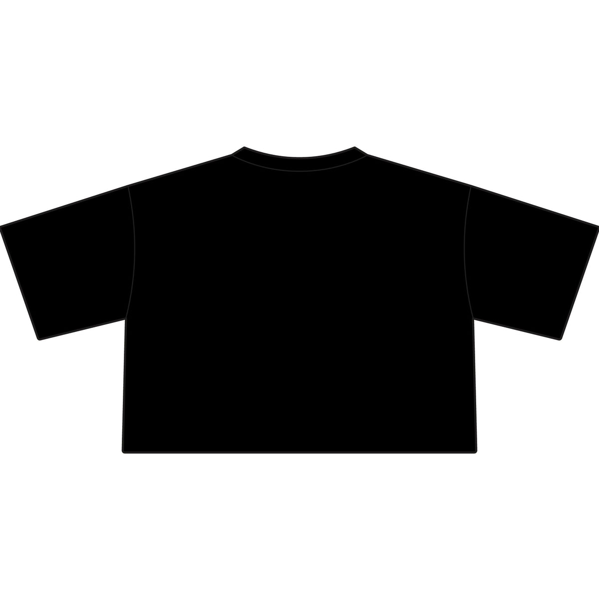 Women's Classic Crop Tee — Minimal Casual Cropped Top
