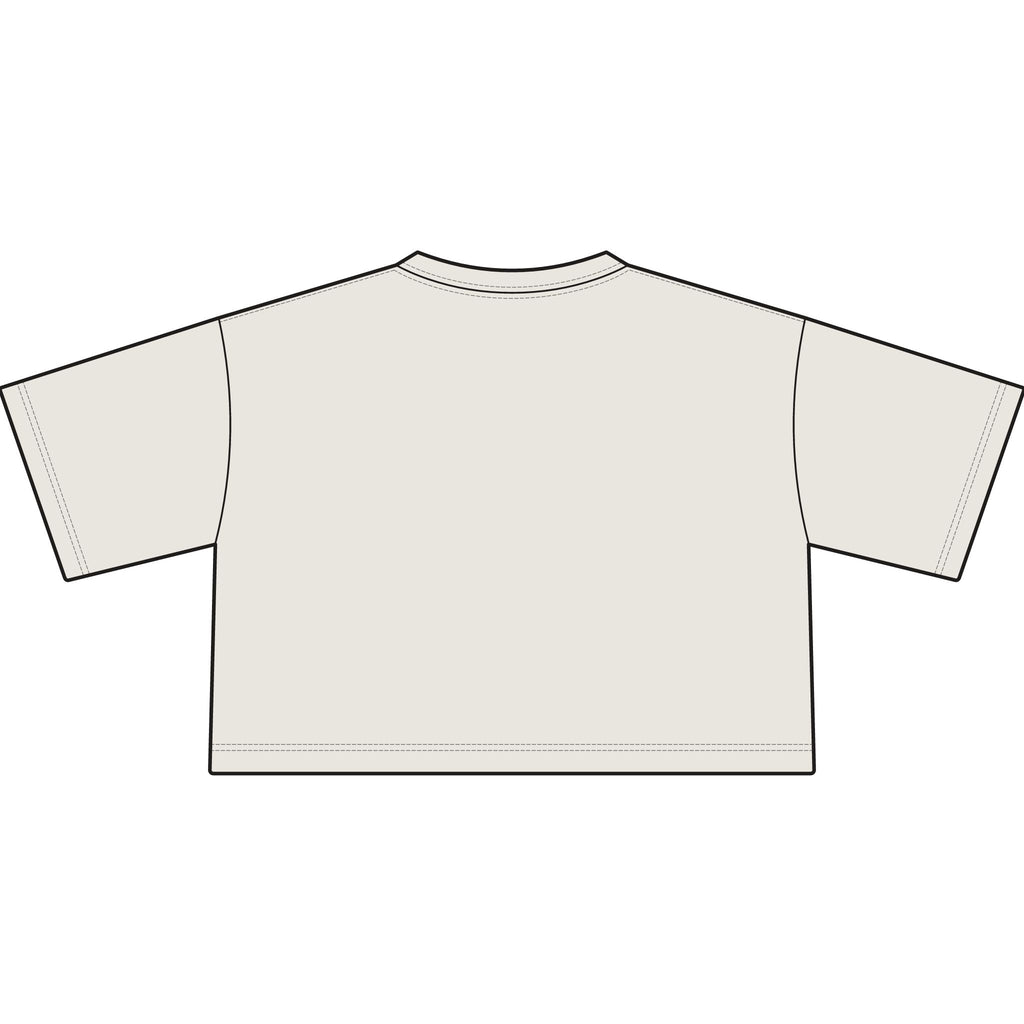 Women's Classic Crop Tee — Minimal Casual Cropped Top