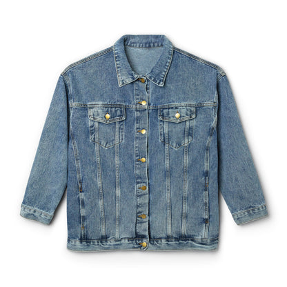 Women's Classic Denim Jacket – Vintage Wash Jean Jacket for Everyday Layering