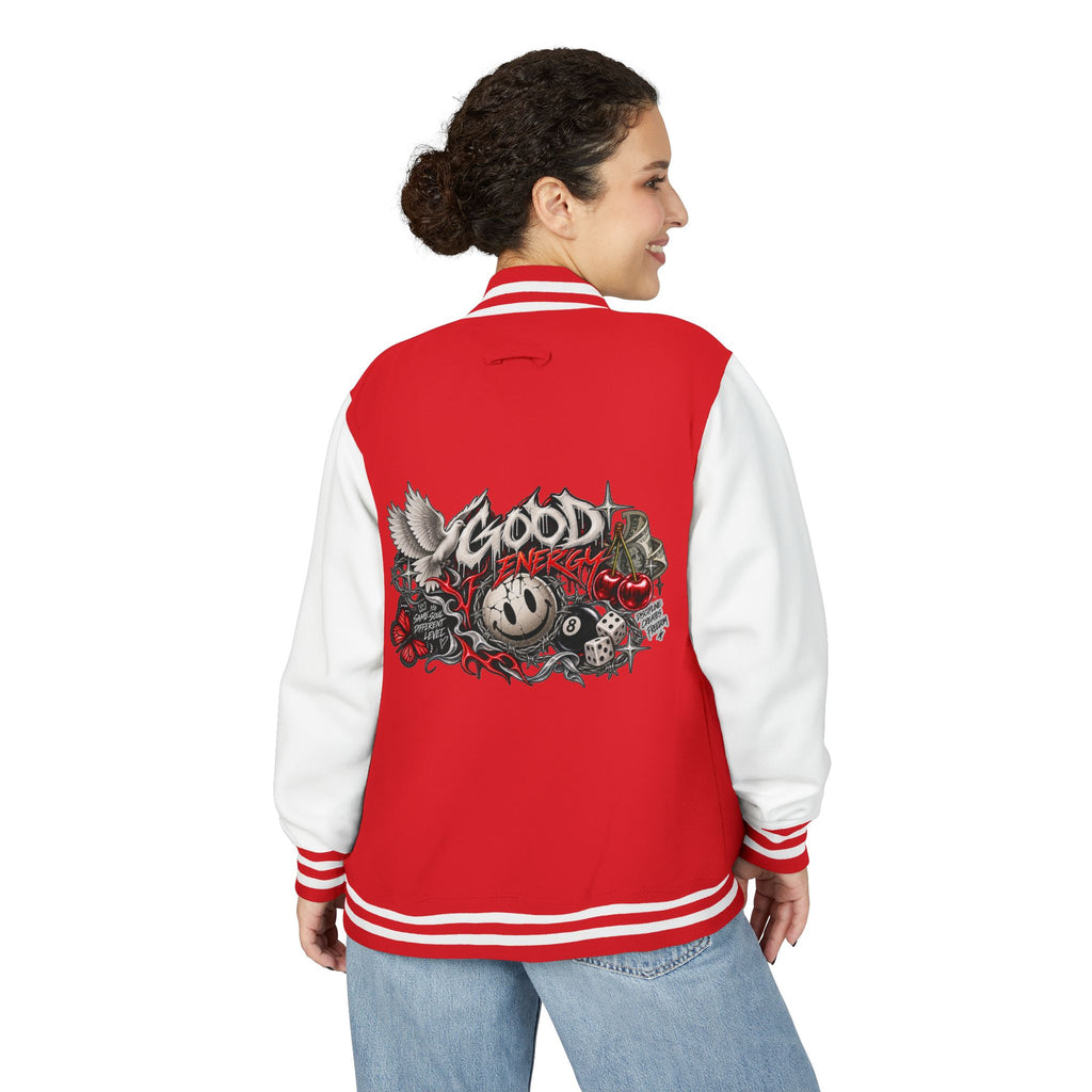 Good Energy Letterman Jacket – Retro Skate