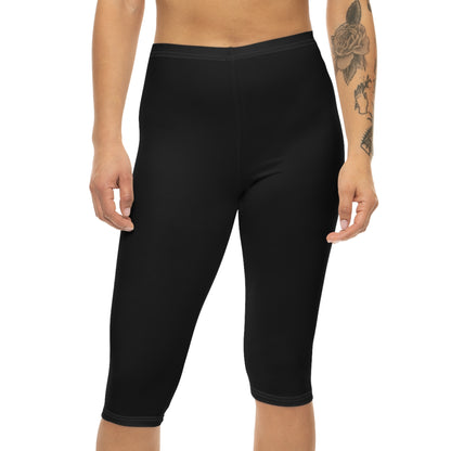 Black Capri Leggings — Women's Comfortable Everyday Activewear