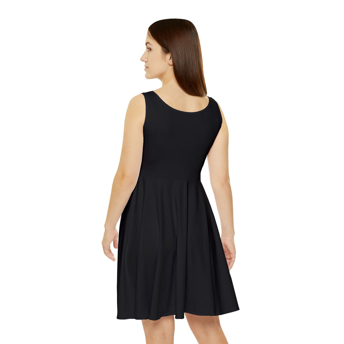 Black Skater Dress – Classic Women's A-Line Summer Dress