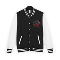 Letterman Jacket — 'Good Energy' Retro Skate Graphic Varsity Jacket — product photo 1 of 10 | madeyourmark