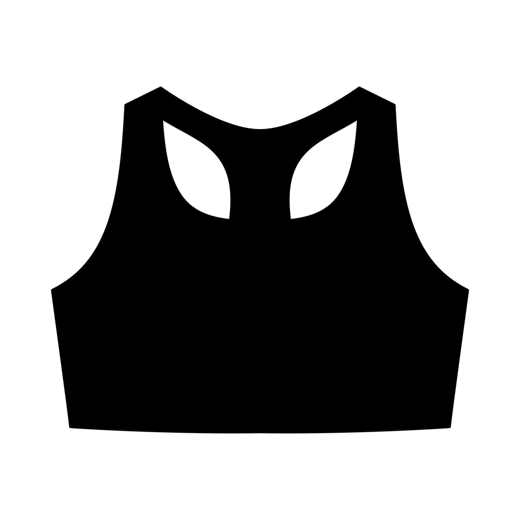 Women's Active Bra Top - Racerback Sports Bra for Workout & Everyday Wear