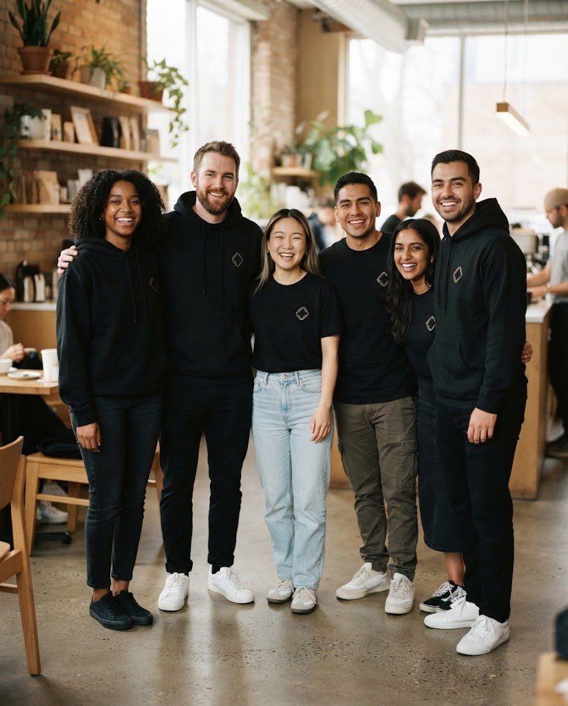 Team uniforms & custom merch
