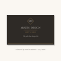 Mozes Design Gift Card