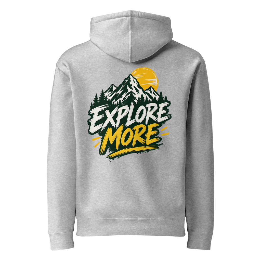 Heavyweight Pullover Hoodie — Cozy Everyday Streetwear — Back view | madeyourmark