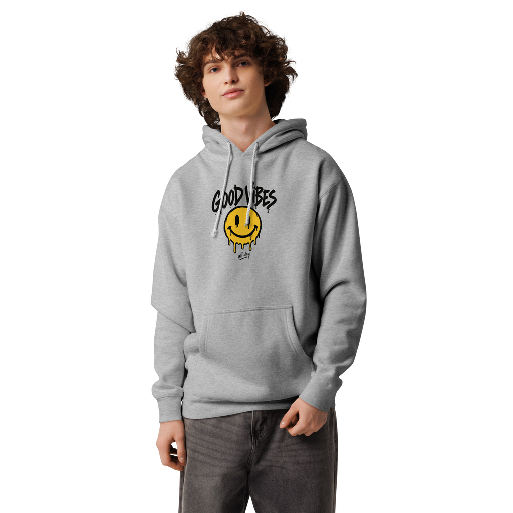 Heavyweight Pullover Hoodie — Cozy Everyday Streetwear — Front view (alternate) | madeyourmark