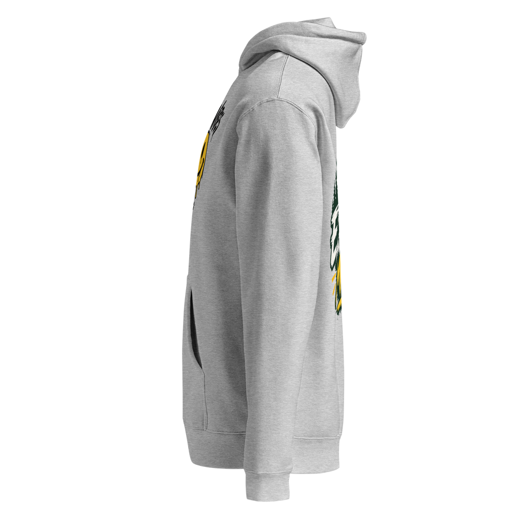 Heavyweight Pullover Hoodie — Cozy Everyday Streetwear — Left side view | madeyourmark